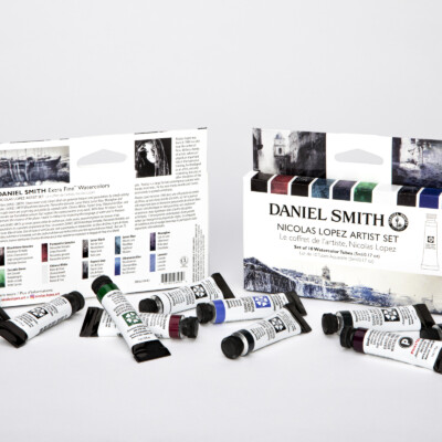 Set de Acuarela Artistas Nicolas Lopez 10x5ml